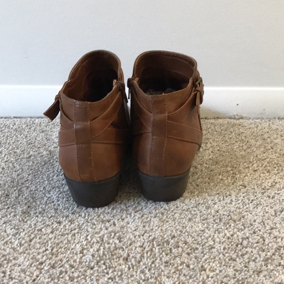Womens Brown Booties - Picture 4 of 5